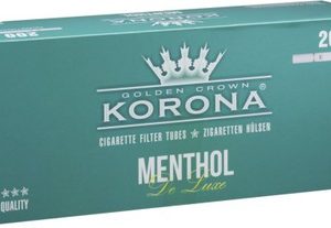 Gilzy Korona De Luxe Menthol 20x200 szt.