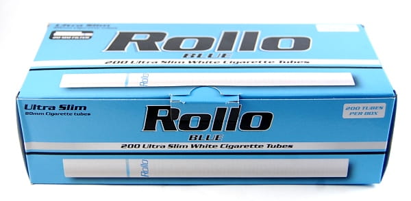 Gilzy tutki Rollo Ultra Slim Blue karton 50x200 szt