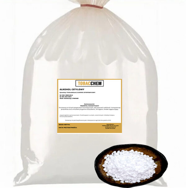 ALKOHOL CETYLOWY – EMOLIENT, STABILIZATOR, EMULGATOR