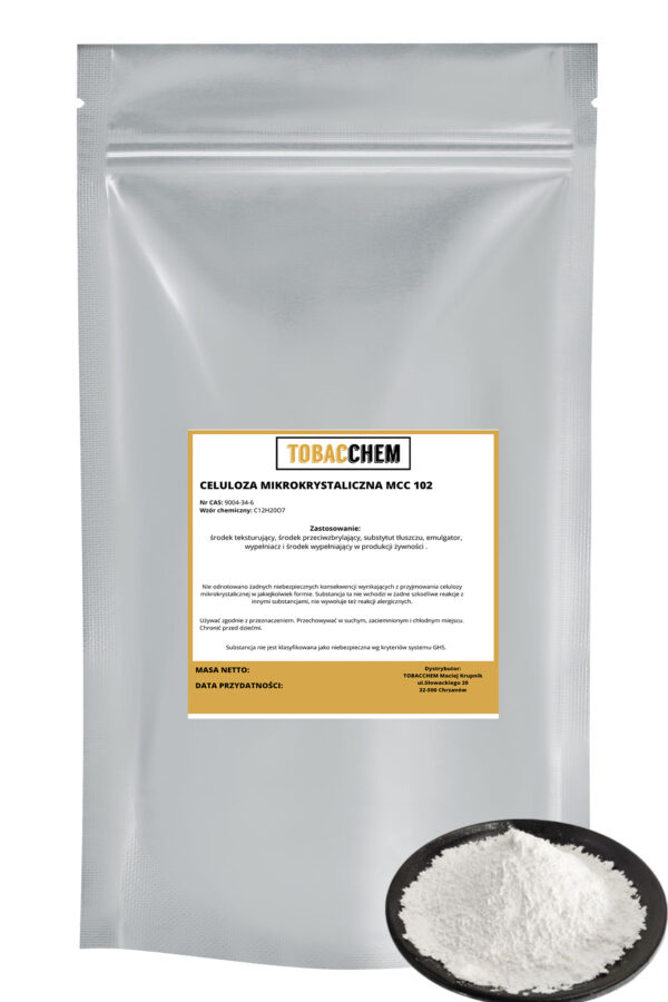 CELULOZA MIKROKRYSTALICZNA MCC 102