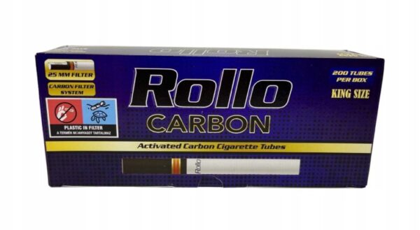 Gilzy tutki Rollo Carbon KS 10x200 szt