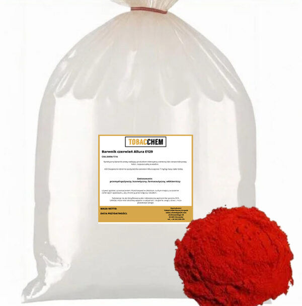 barwnik czerwień allura 5kg