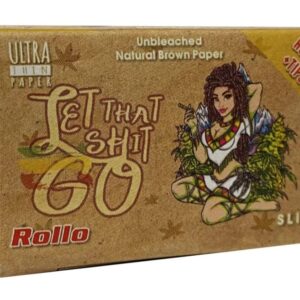 Bibułki papierosowe Rollo Rolls Brown + filtry Slim 10SZT.