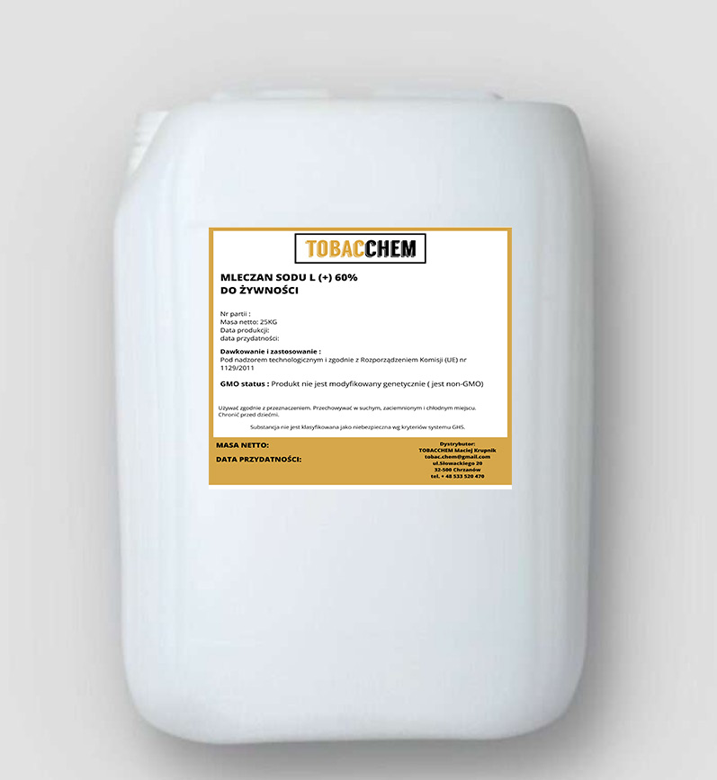 MLECZAN SODU 60% 25 kg MLECZAN SODU 60% 25 kg